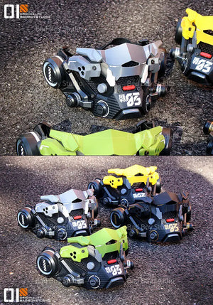 Mecha Cyberpunk Tactical Face Mask - cyberpunk mecha face mask
