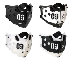 Mechanical Cyberpunk Half Mask