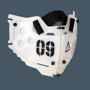 Mechanical Cyberpunk Half Mask