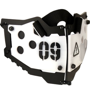Mechanical Cyberpunk Half Mask