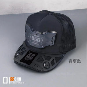 Multifunction Sci-fi Mechanical Punk Tactical Baseball Cap Man Woman Techwear Style Hip Ho - spring summer style
