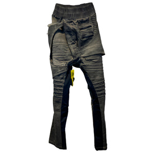 Men Asymmetric Cyberpunk Pants
