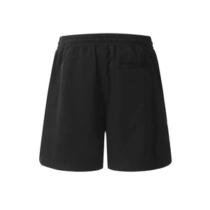 Men Black Cargo Shorts