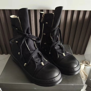 Men Black Designer Boots