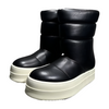 Men Black High Top Boots