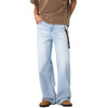 Men Blue Y2K Jeans