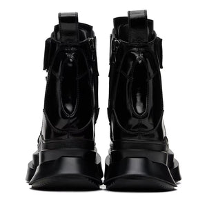 Men Boots Black Cyberpunk