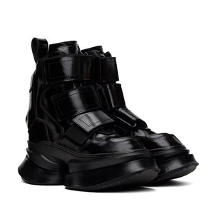 Men Boots Black Cyberpunk