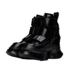 Men Boots Black Cyberpunk