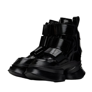 Men Boots Black Cyberpunk