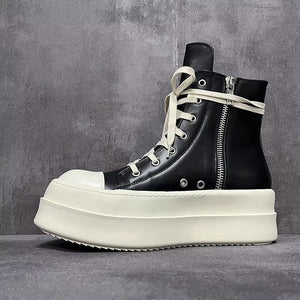 Men Boots Black Street Urban