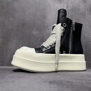 Men Boots Black Street Urban