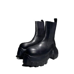 Men Chelsea Boot Platform Black