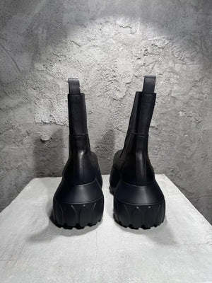 Men Chelsea Boot Platform Black