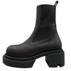 Men Chelsea Boots Platform Black