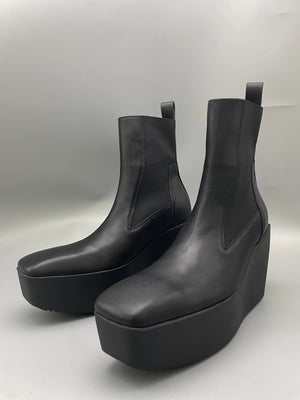 Men Chelsea Cyberpunk Boots Black