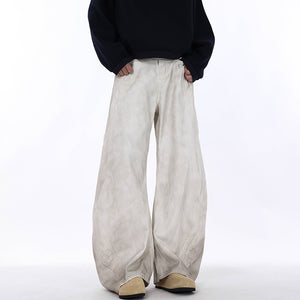 Men Curved-knife Jeans Y2K