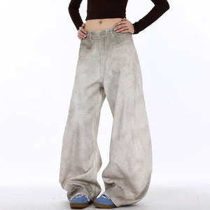 Men Curved-knife Jeans Y2K