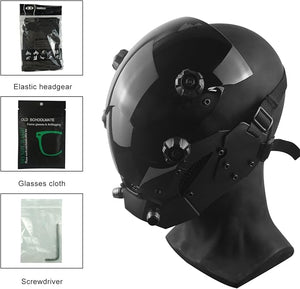 Men Cyber Punk Helmet