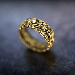 Men Gold Engagement Rings