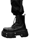 Men Gothic Black Boots