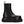 Men High Top Platform PU Leather Sneakers Black