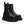 Men High Top Platform PU Leather Sneakers Black