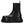Men High Top Platform PU Leather Sneakers Black