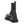 Men High Top Platform PU Leather Sneakers Black