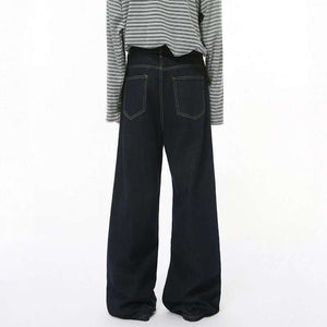 Men Jeans Blue Casual Y2K