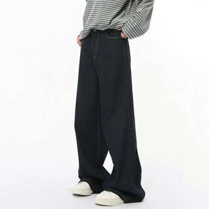Men Jeans Blue Casual Y2K