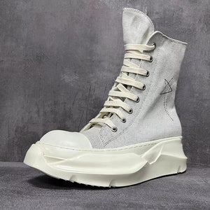 Men Sneakers Boots Black