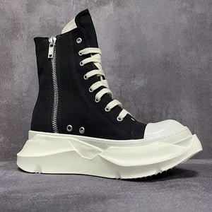 Men Sneakers Boots Black