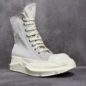 Men Sneakers Boots Black