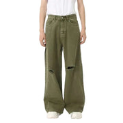 Men Wear Hole Design Y2K Jeans