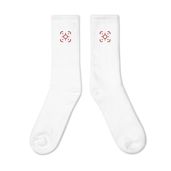 Men White Socks