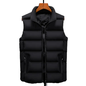 Men Zipper Cargo Vest