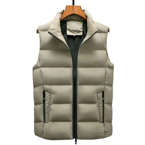 Men Zipper Cargo Vest