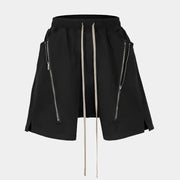 Short cargo noir pour homme