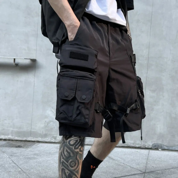 Men's Cargo Black Shorts