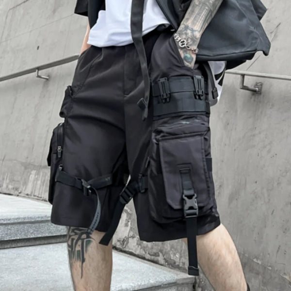 Men's Cargo Black Shorts