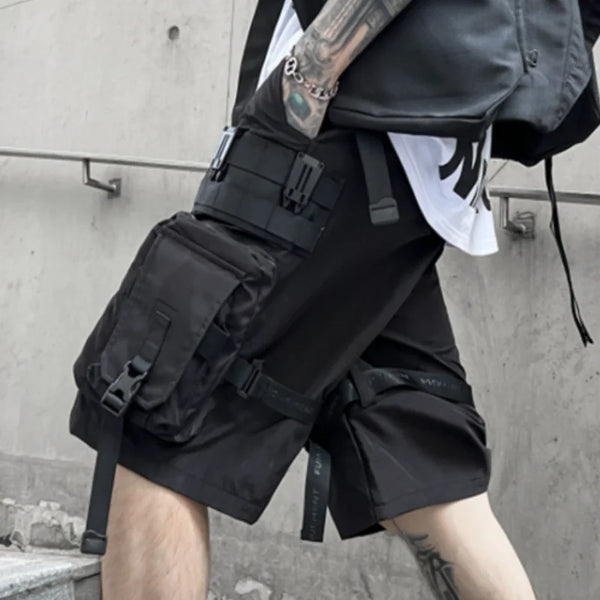 Men's Cargo Black Shorts