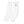 Mens Cotton White Socks - product view on white background