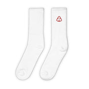 Calcetines blancos de algodón para hombre