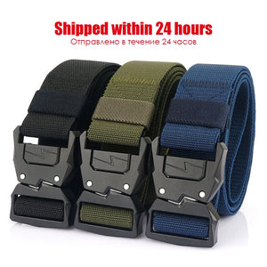 Men's Elastic Tactical Belt