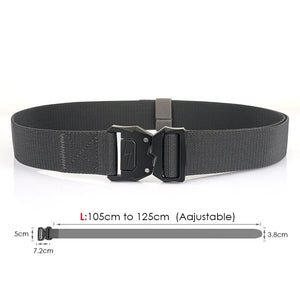 Men's Elastic Tactical Belt