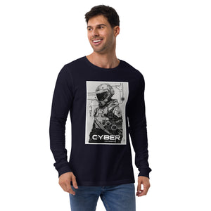 Men's Graphic Vintage Tees Long Sleeve