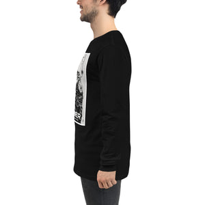 Men's Graphic Vintage Tees Long Sleeve