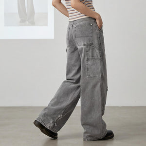 Men's Gray Y2K Jeans