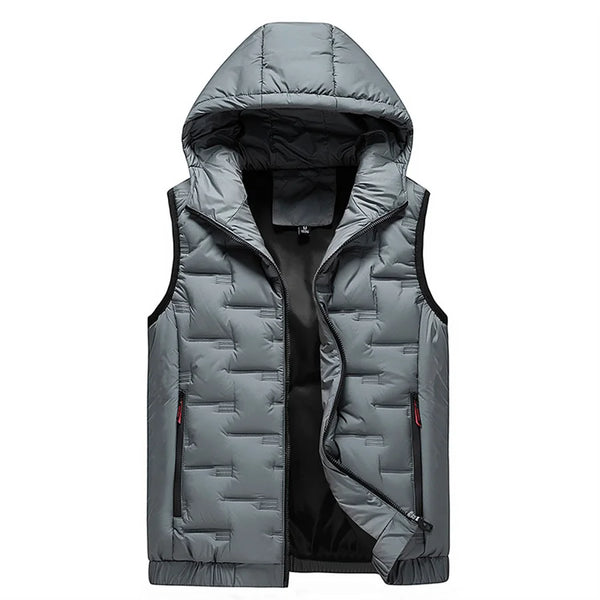 Men's Hooded Utility Vest